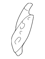 64321S3MA00ZZ - : 2001-2003 Acura CL - Extension, R Rear Wheel Arch for Acura: CL Image