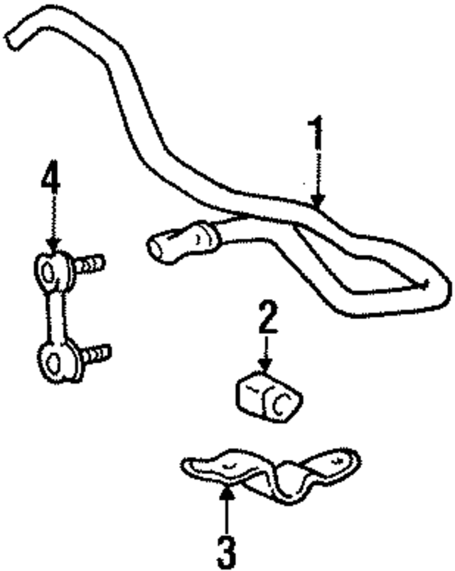 4882412130 - : Stabilizer Bar Bracket for Toyota Image