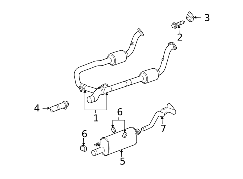 Catalytic Converter for 2007 Dodge Ram 3500 #0