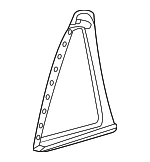 6818835040 - Body: Glass Weather-Strip for Toyota: 4Runner Image