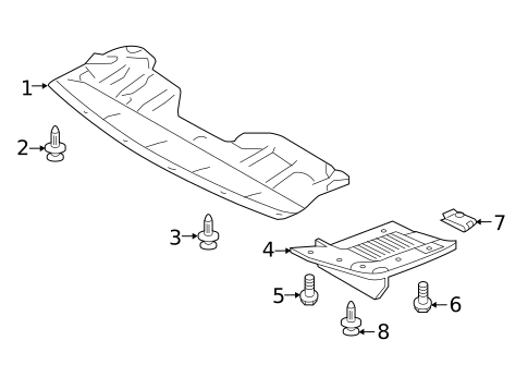 Splash Shields for 2009 Nissan Rogue #0