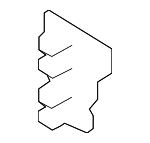 8327150E00 - Body: Lock Assembly Clip for Suzuki Image