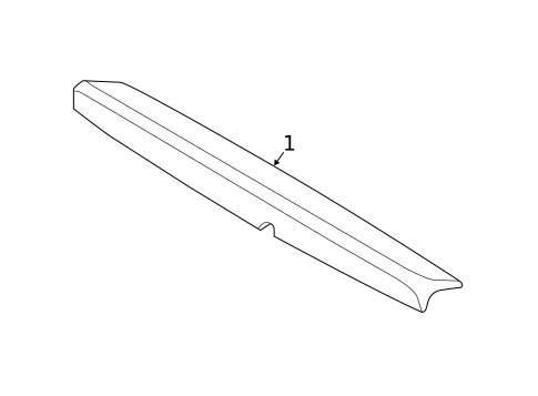 Rear Spoiler for 2010 Ford Flex #0