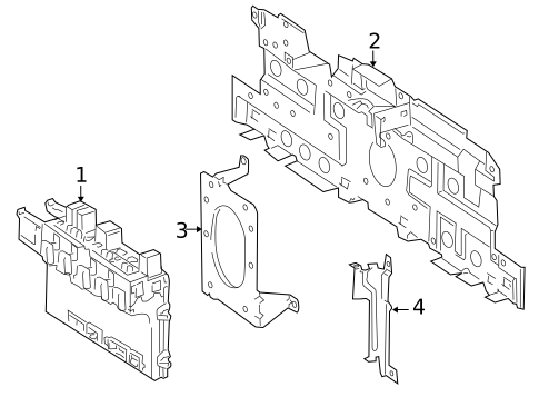 Electrical Components for 2005 Mercedes-Benz SLK 55 AMG&reg; #4