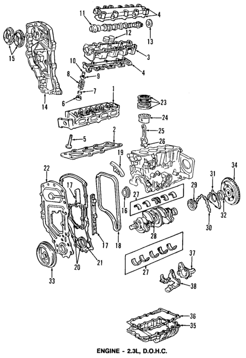 Mounts for 1995 Pontiac Sunfire #0