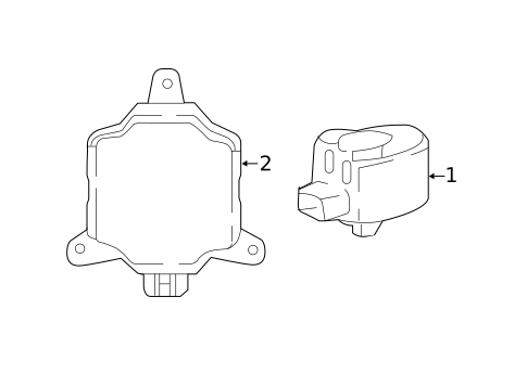 Electrical Components for 2020 Toyota Camry #4