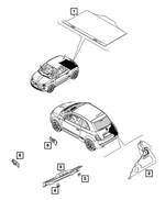 7TN67U1YAA - : Cargo Mat for Mopar Image