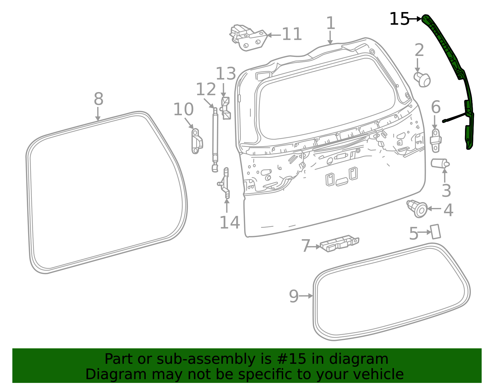 84280-0C010 - Lift-Gate Object Sensor 2023-2025 Toyota Sequoia | Longo ...