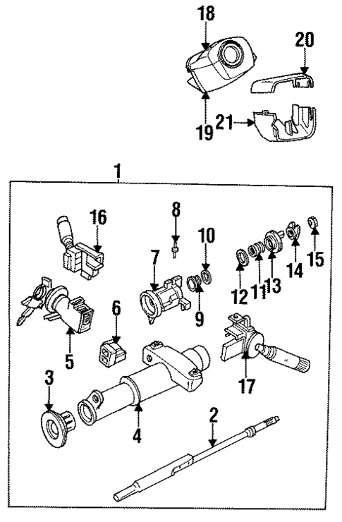 Switches for 1993 Buick Skylark #0