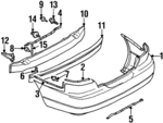 MR296449 - Body: Bumper Cover for Dodge: Avenger Image