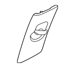 85843CU000LGR - : 2023-2024 Genesis GV60 - Adjust Cover for Genesis: GV60 Image