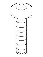 51432997332 - Body: Coat Hook Screw for BMW: 1 Series M, 128i, 135i, 135is Image