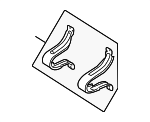 30672738 - Body: Instrument Panel Bracket for Volvo Image