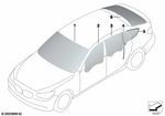 51317199809 - : Green Windshield for BMW Image