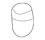 9054115004 - Body: Hood Cushion for Toyota Image