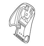 20691053089J69 - Body: Seat Back Panel for Mercedes-Benz: C 300, C 43 AMG&amp;reg;, C 63 AMG&amp;reg; S E Performance Image image
