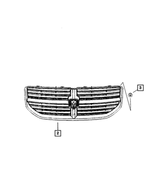 1JA911RHAA - Exterior Ornamentation: Radiator Grille for Dodge: Caliber Image
