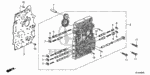 25145PA9010 - Transmission - Automatic: SHAFT, OIL PUMP GEAR for Honda Image