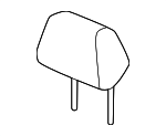 81140T20A01ZA - Body: Headrest for Honda Image