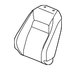 81521T20A01ZA - Body: Seat Back Cover for Honda Image