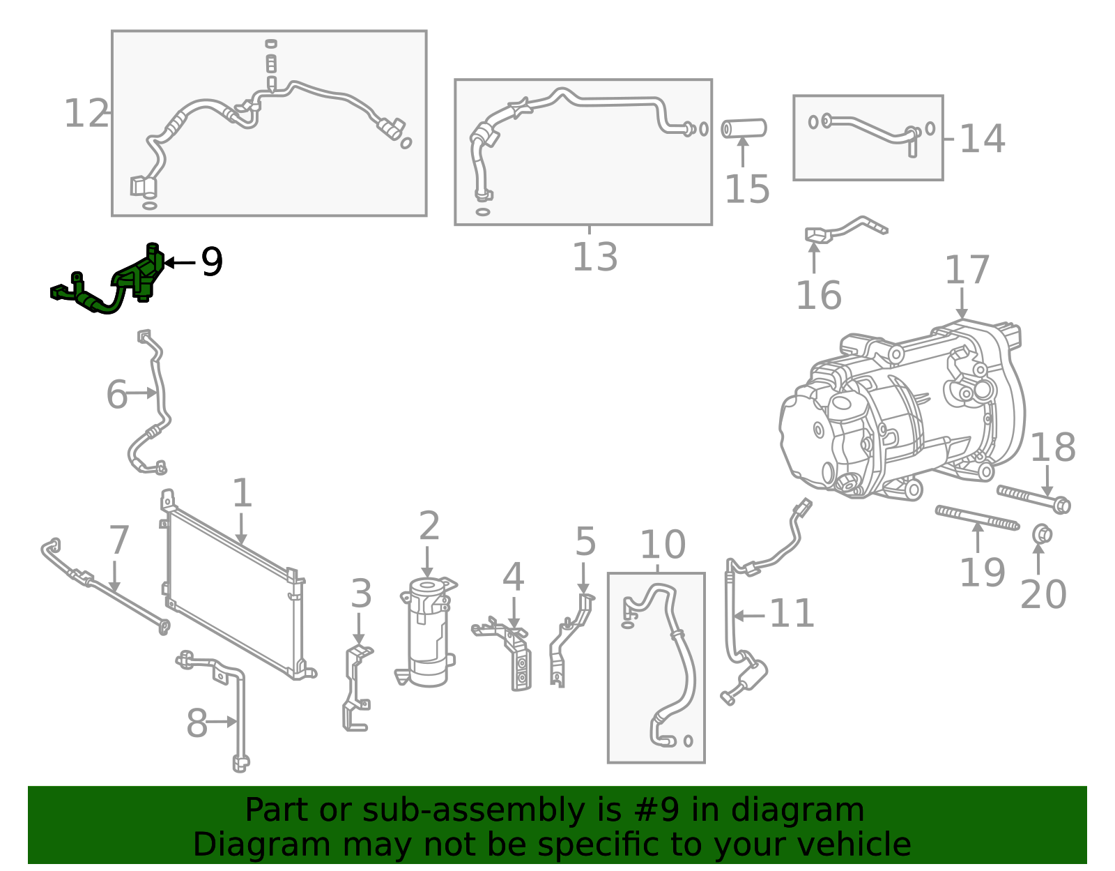 2021-2025 Toyota Discharge Line 88715-42330 | MotorMotor