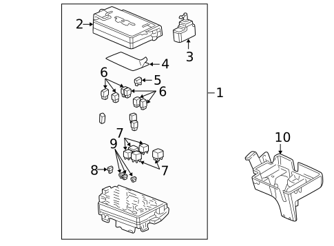 Window Defroster for 2006 Buick Rendezvous #0