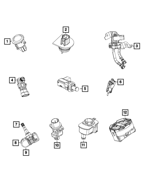 Sensors for 2018 Ram 3500 #6