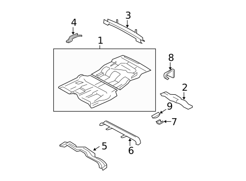 Rear Body for 2004 Ford Expedition #0