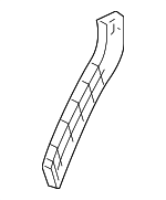 2007-2011 Honda CR-V - Spacer R Rear Bumper Side