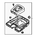 4M0133835H - Engine: Air Cleaner Assembly for Audi Image image