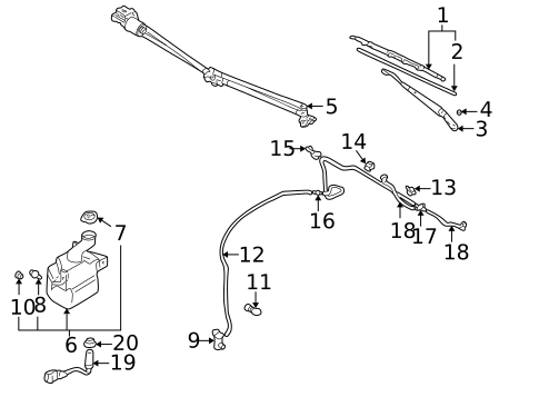 Wipers for 2002 Dodge Stratus #0