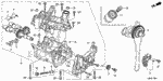 134325A2A00 - Engine: SPROCKET, DRIVEN (17T) for Honda Image