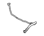 17228843857 - Belts &amp; Cooling: Automatic Transmission Oil Cooler Hose Assembly for BMW Image
