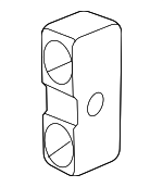 17227575461 - Cooling System: Feed Line Holder for BMW Image