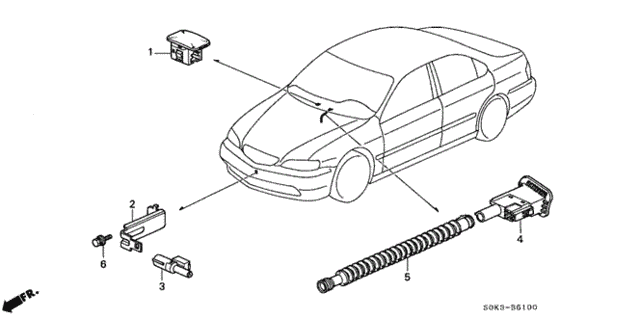 Sensor for 1999 Acura TL #0