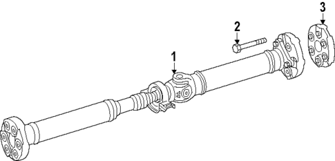 Drive Shaft for 2025 Mercedes-Benz GLC43 AMG #2
