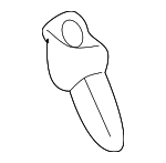 6861750010 - Body: Door Check Pin for Lexus: GS300, GS400, GS430, IS300, LS400, LX470, RX300 Image