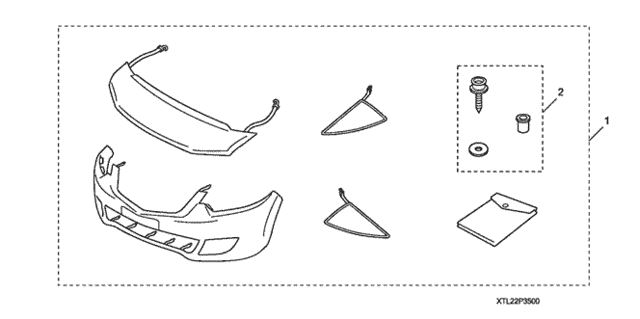 Nose Mask - Full for 2012 Acura TSX #0