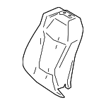 7155112E40 - Body: Seat Back Pad for Toyota: Corolla Image