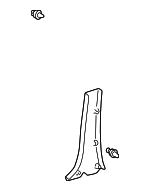 6241448010C0 - Body: Lower Center Pillar Trim for Lexus: RX300 Image