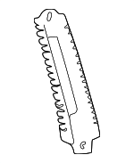 6241748010 - Body: Lower Center Pillar Trim Pad for Lexus: RX300 Image