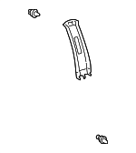 6242048040A0 - Body: Upper Center Pillar Trim for Lexus: RX300 Image