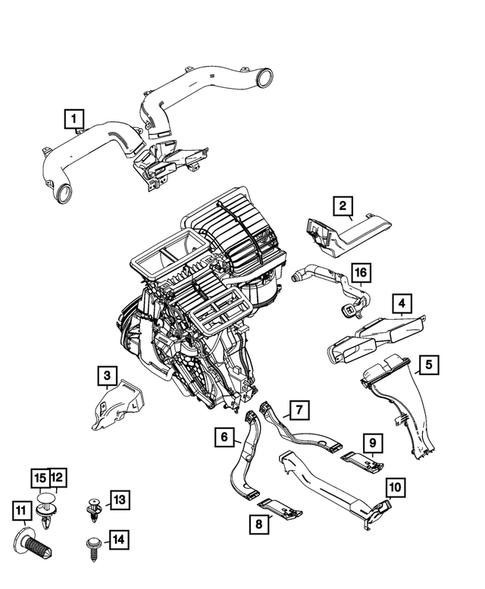 Air Ducts for 2025 Dodge Hornet #0