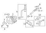 12625659 - Air &amp; Fuel Delivery: Turbocharger Oil Line Gasket for GM Image