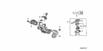 35103S04003 - Electrical/Exhaust/Heater/Fuel: SCREW, RECESSED for Honda Image