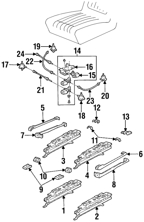 Power Seats for 1997 Buick LeSabre #0