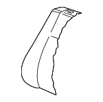 8K0881805BFIMZ - Body: Seat Back Cover for Audi: A4, A4 Quattro, allroad Image