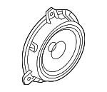 281569FF0A - Body: Front Dr Speaker for Nissan: Altima, Frontier, Kicks, Kicks Play, LEAF, Micra, Murano, NV1500, NV200, NV2500, NV3500, Pathfinder, Quest, Rogue, Sentra, TITAN, TITAN XD, Versa, Versa Note, Xterra Image
