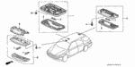 90152SE0003 - Electrical/Exhaust/Heater/Fuel: NUT, GROUND (5MM) (ZN) for Honda Image