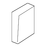 92150170 - Body: Bumper Cover Nut for Saab Image
